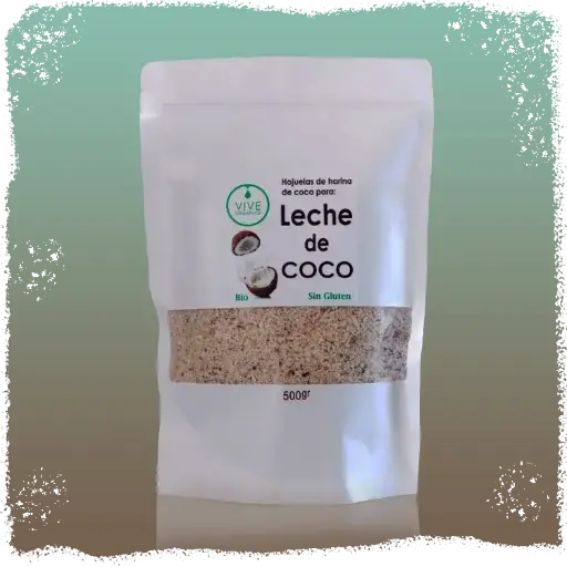 Hojuelas para leche de coco